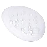 Sinamay-Hut, Fascinator, Hut für Damen, Accessoires, Cocktail, Teeparty, Kopfbedeckung und runder Hutsockel, 15 cm, weiß
