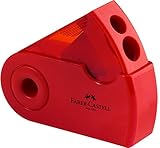 Faber-Castell Doppelspitzdose Sleeve (Rot)