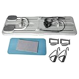 Reformer Pilates Maschine - Gleitbrett Pilates Ausrüstung | Multifunktionales Übungsbrett Pilates Reformer, Bauchtrainer Trainingsgeräte für zu Hause Pilates