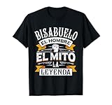 Urgroßvater Vatertag Urgroßvater EL Hombre Bisabuelo T-Shirt