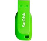 SanDisk SDCZ50C-016G-B35GE 16 GB Cruzer Blade USB Flash Drive - Electric Green