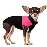 Voarge Winter Warm Pet Hund Kleidung, wasserdichte Hundemanteljacke, Haustier Kleidung Winterjacke Hunde Mantel für Kleine Mittlere Große Hunde (Rosa, S)