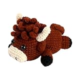 Häkel-Set für Plüschtiere, Bastelmaterial mit Design – mit Video-Tutorials für Erwachsene, für Senioren, Studenten, Kinder, Kindergarten und Souvenir