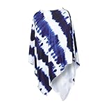 VICASKY Nutsch Schalhemd Atmungsaktiv Sitz Träger Schilde Stillschals zum Stillen Multi Mutter schürze Stilldecken zum Stillen Stillenabdeckungen für Frauen Stillabdeckungen Polyester Blau