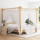 HOMEELIKE Himmelbett 180x200 cm Bambus