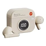 Earbud Sportlicher kabelloser Kopfhörer | 9,5 x 3,7 x 12,6 cm offenes | PP Pinna Clip Kopfhörer, Bar Immersiv, kabellos, wasserdicht für Laufen, Sport, Fahren, Büro (, Haut,