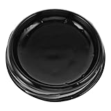 Toyvian Kreisel Gyro-Kampfplatte aus Kunststoff Kreiselversorgung Gyro-Tablett Rundes Gyro-Trainingsbrett interaktives Gyro-Board Tisch-Gyro-Board Gyro-Zug-Stadion Plastik Black
