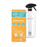 EzeeTabs Badreiniger Bundle – Reinigungstabs für ein mikroplastikfreies, biologisch abbaubares und veganes Putzmittel – 2 x Reiniger für hygienische Sauberkeit und 1 x wiederverwendbare Flasche