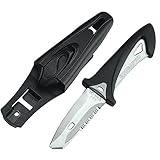 SCUBAPRO - White Tip Edelstahl Tauchermesser