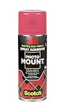 Scotch PhotoMount Klebespray - Sprühkleber für Fotos, Folien u.v.a.m., 400 ml, 1 Dose/Packung - für Schnelle und Dauerhafte Verbindungen
