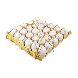 Warmhm 1 Satz Ostereier Party Eierfarbe Malerei Easter Eggs Easter Egg Decoration Easter Presents Dekorative Eier Graffiti-Eier selber Machen Ei- reines Fruchtfleisch