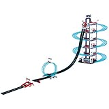Theo Klein 3310 Ford Parkhaus mit 6 Ebenen und Looping I Ein Meter hohe Parkgarage mit Rennrampe, Looping und Sprungschanze I Maße: 250 cm x 55 cm x 100 cm I Spielzeug für Kinder ab 3 Jahren