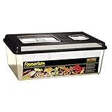 Exo Terra Faunarium, Allzweckbehälter für Reptilien, Amphibien, Mäuse und Insekten, groß flach, 46,5 x 30,5 x 18cm