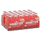 San Pellegrino Sanbittèr Alkoholfreier Aperitif aus Italien Bittersüß-herbes Aroma Aus Zitrusfrüchten und feinen Alpenkräutern Für Mixgetränke und Cocktails geeignet 24er Pack (24 x 98ml)