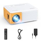 Mini Beamer Handy, 2025 YOTON Y3 Beamer Klein 1080P Unterstützt, 10000L Mini Projektor für Heimkino, 50% Zoom Outdoor Projector Kompatibel mit HDMI/USB/Phone/PS5/TV Stick/Die Beste Wahl für Kinder