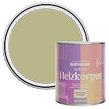 Rust-Oleum Hitzebeständiger Heizkörperlack in seidenglänzendem Finish - Salbeigrün 750ml
