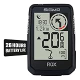 SIGMA ROX 2.0 Endurance Black | 26h Akkulaufzeit | kabelloser Fahrradcomputer | GPS und Navigation inklusive OVERCLAMP Butler |Outdoor GPS Navigation | E-Bike Kompatibel