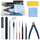 WMYCONGCONG 16 Stück Gundam Modellierwerkzeug-Set für den professionellen Modellbau und die Befestigung