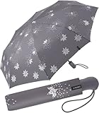 Esprit Regenschirm Bits & Stars Silver metallic - Taschenschirm Auf-Zu-Automatik