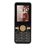 Fockety 2G -Handy für Senioren, 2,4 -Zoll -HD -Bildschirm Dual SIM -Mobiltelefon für ältere Menschen, Altes Telefon mit 1800 -mAh, Große Tasten, 0,13 MP Kamera, LED -Taschenlampe (Black)