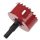 QWAMBVZE Aluminiumlegierung-Holz Schneiden 60mm Durchmesser Lochsaege Werkzeug