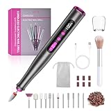 Nagelfräser für Gelnägel Kabellos,Fräser Nägel 35000u/min Elektrische Nagelfeile Professionelle, Nagelpflegeset Elektrisch Nail File Electric Nail Drill, Maniküre Pediküre Set