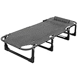Tragbares Bett für Erwachsene, Ultraleichte Klappbetten zum Camping, Einfacher Aufbau in 10 Sekunden, Camping Bett 1 Personen, Tragbares Campingbett für Erwachsene, zum Wandern