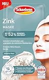 Schaebens Zink Crememaske - reduziert Unreinheiten und unterstützt die natürliche Hautbarriere mit Zinkoxid, Beta-Glucan und Gerste für unreine Haut VEGAN