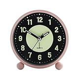 Vynetra Metallwecker mit nachtleuchtendem Display, klassisches Design für präzises Zeitmanagement in jeder Umgebung