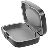 VILLCASE Kleine Tragbare Hörgeräte Aufbewahrungsbox aus Hartplastik Leichter Schutzbehälter für Hörgeräte Kompakt für Reisen und Alltag