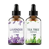 UFkeanlo 2PCS Lavendelöl & Teebaumöl