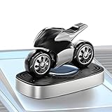 Solarbetriebener Auto-Lufterfrischer | Geruchseliminator Für Motorrad & Innenräume | Solarbetriebener Automatischer Dreh Lufterfrischer mit Langanhaltender Duftneutralisation für Auto, Wohnung, Bad &