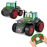 JAMARA 405320 Fendt My First RC Traktor 2,4GHz mit Sound - Landwirtschaft Spielzeug, Spielzeugtraktor Kleinkind, Geschenk für Kinder, Erstes ferngesteuertes Fahrzeug
