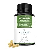 Avaria® Care - Mariendistel mit Artischocke & Löwenzahn, hochdosiert mit 80% Silymarin, Laborgeprüft & Produziert in Deutschland, vegan, 180 Kapseln 113g