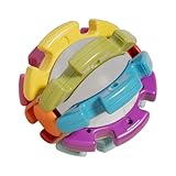 Regenbogen -Puzzle -Ball, Puzzle -Bälle für Kinder - Deformationskugel für Gehirnentwicklung - Buntes Pressebauspiel für 3-6 Jahre alte Aktivitäten zur Entwicklung des Gehirns