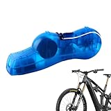 Fahrradkettenring - Fahrradreinigungsbürsten mit drei Bürsten | Motorrad Kettenentferner Kettenreiniger Set Kettenreiniger Set Fahrrad Kettenreiniger Schrubber für alle Arten