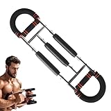 PRITOK Twister Armtrainer: Verstellbares Brust Trainingsgerät, U-Förmiger Twister Armtrainer, Tragbarer Fitnessgerät mit Abnehmbarem Design für Zuhause, Büro & Reise (40-60kg)