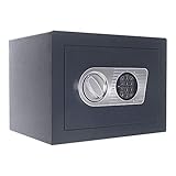 Profirst Wertschutzschrank EN0 Trema 26 Elektronikschloss Feuerfalz Anthrazit BxH 37x27cm herausnehmbarer Fachboden inkl. Befestigungsmaterial