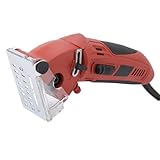 Mini-Kreissäge, Kabelgebundene Mini-Kreissäge, 400 W, 3400 U/min, Multifunktions-Handkreissäge, Maximale Schnitttiefe 12 Mm, Kompakte Kleine Kreissäge für Holz, Trockenbau,