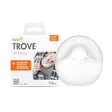 Boon Trove Silikon-Handmilchpumpe – 1 Stück – freihändige passive Milchpumpe zum Stillen von Neugeborenen und Stillutensilien