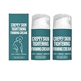 Crepey Skin Revitalizing Firming Cream,Anti-Falten Haut Reparatur Creme,Augencreme,Straffende Nackencreme für Crepey Skin,Feine Linien Reduzieren und Elastizität erhöhen, Für Alle Hauttypen (2)