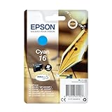 Epson 235M134 Original 16 Tinte Füller (WF-2630WF, WF-2650DWF, WF-2660DWF, WF-2750DWF, WF-2760DWF), cyan