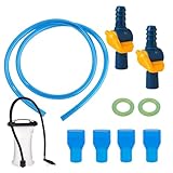 Trinkbeißventil-Ersatz, Wasserspeicher-Mundstück, verstellbares weiches Beißventil mit Rohr für Outdoor-Abenteuer, Wandern, Reisen, Sport, Camping, Schule, Fitnessstudio, Radfahren, 2 x gerade, Refer