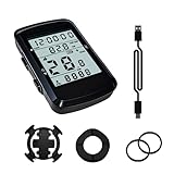 Xanorrg Compact Bike Computer Tachometer Wiederaufladbares Radfahren Für Männer Frauen Wasserdichtes Fahrradcomputer