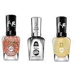 Sally Hansen Miracle Gel Nagellack X F.R.I.E.N.D.S Collection Trio Set Stick To The Routine Yellow Taxi & Shiny Top Coat