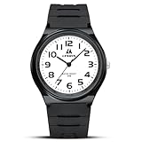 LN LENQIN Herren Uhr Uhren Herren Männer Analog Quarz Uhr 30M wasserdichte Armbanduhr Herren mit Datum Mode Casual Designer Uhr für Herren Silicone Band