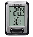 CATEYE Fahrradcomputer Velo 7 CC-VL520, FA003524056, TU EU, silber