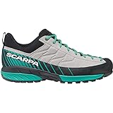 Scarpa W Mescalito Grau - Klassischer technischer Damen Zustiegsschuh, Größe EU 40 - Farbe Gray - Tropical Green