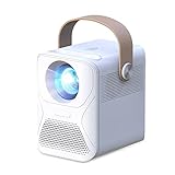Projector 1080P Full Hd Mini Projector for Home ET30 Theater 4K Viedo Beamer Portable Led for Smartphone (Size : Android Battery)
