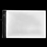 MAGICLULU LED Zeichentisch mit Dimmbarer Helligkeit Tragbares LED Light Pad für Zeichnen Skizzieren Animation und Kalligraphie Leichtes Tracing tablet für Künstler USB anschluss